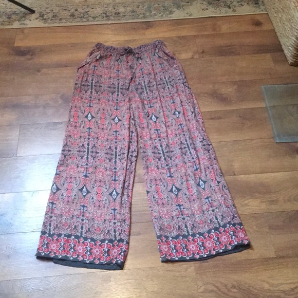 LIGHTWEIGHT DRAWSTRING PANTS with SIDE POCKETS - Picture 3 of 12